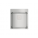 Fregadero doble instalación TEKA FORLINEA RS15 40.40 1Ø 3œ SQ C/REB SF. 115000020, Una cubeta, Inoxidable